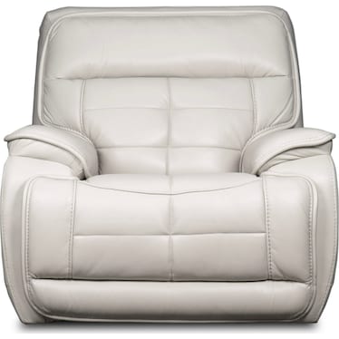 DREW & JONATHAN PACIFIC HEIGHTS LEATHER RECLINER WITH POWER HEADREST