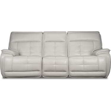 DREW & JONATHAN PACIFIC HEIGHTS  LEATHER POWER RECLINING SOFA