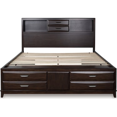 VANMORE KING STORAGE BED