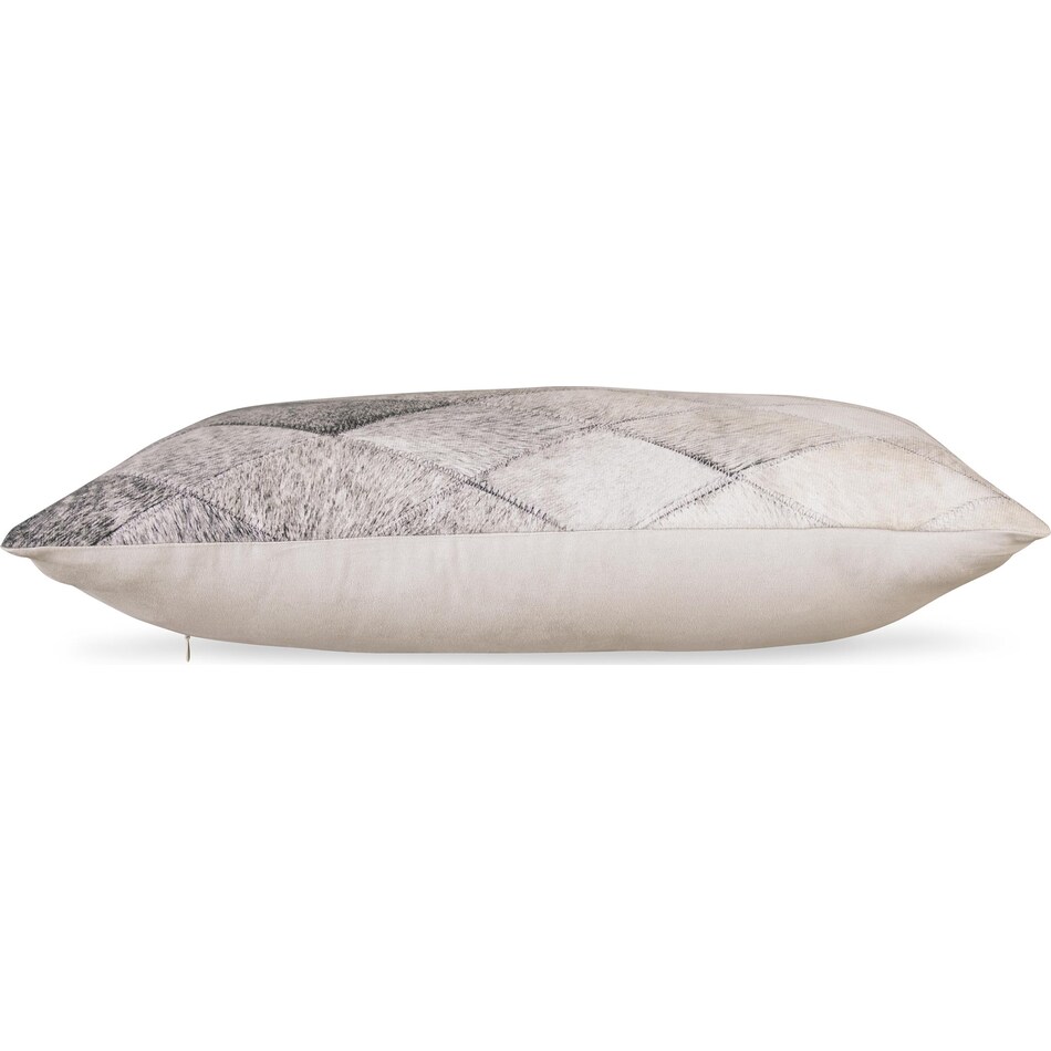 pacrich black grey cream pillow   