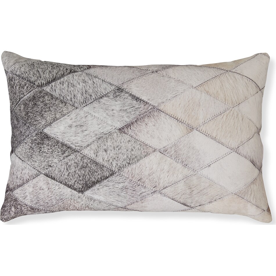pacrich black grey cream pillow   