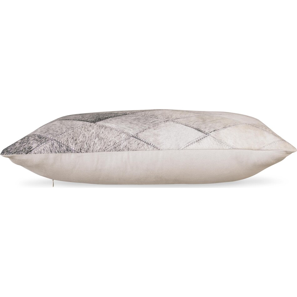 pacrich black grey cream pillow   