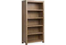 paloma creek sierra brown bookcase   