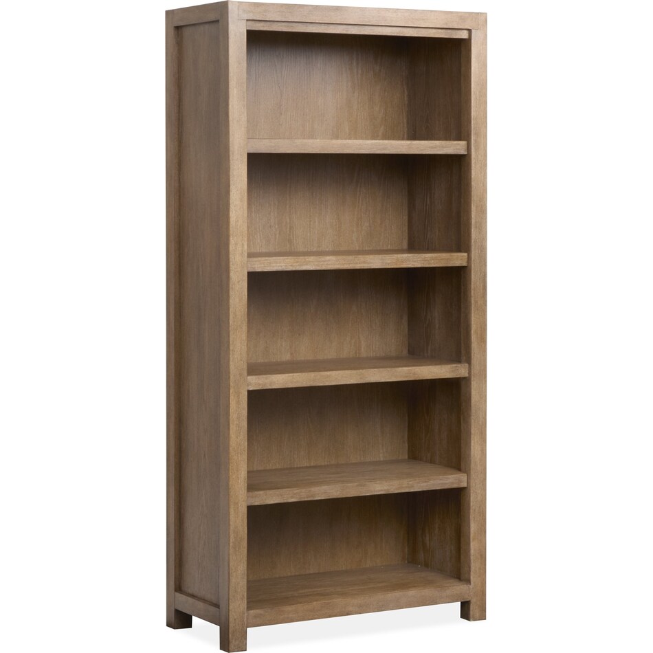 paloma creek sierra brown bookcase   