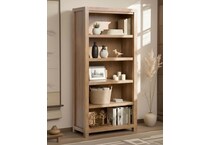 paloma creek sierra brown bookcase   