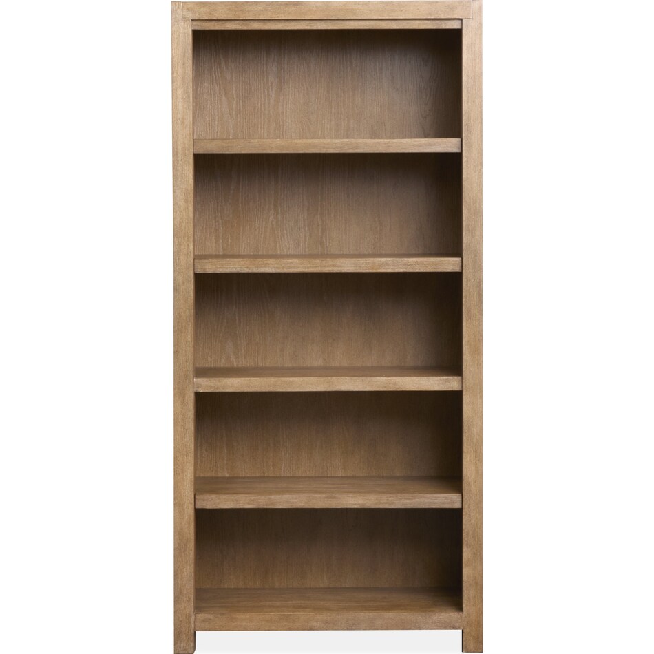paloma creek sierra brown bookcase   