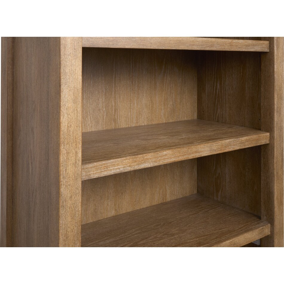 paloma creek sierra brown bookcase   