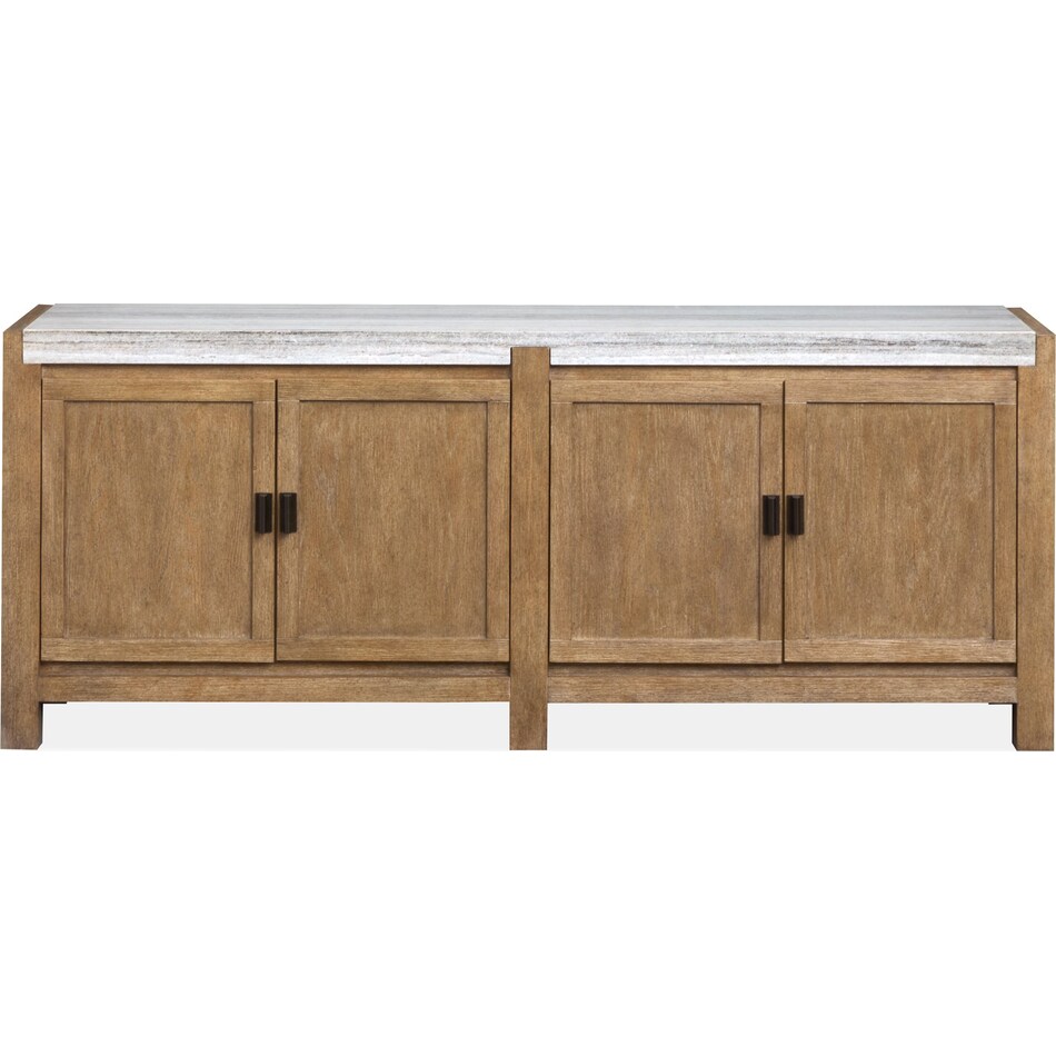 paloma creek sierra brown credenza   