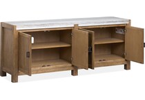 paloma creek sierra brown credenza   