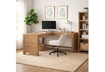 paloma creek sierra brown desk   