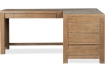 paloma creek sierra brown desk   