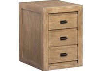 paloma creek sierra brown file cabinet   