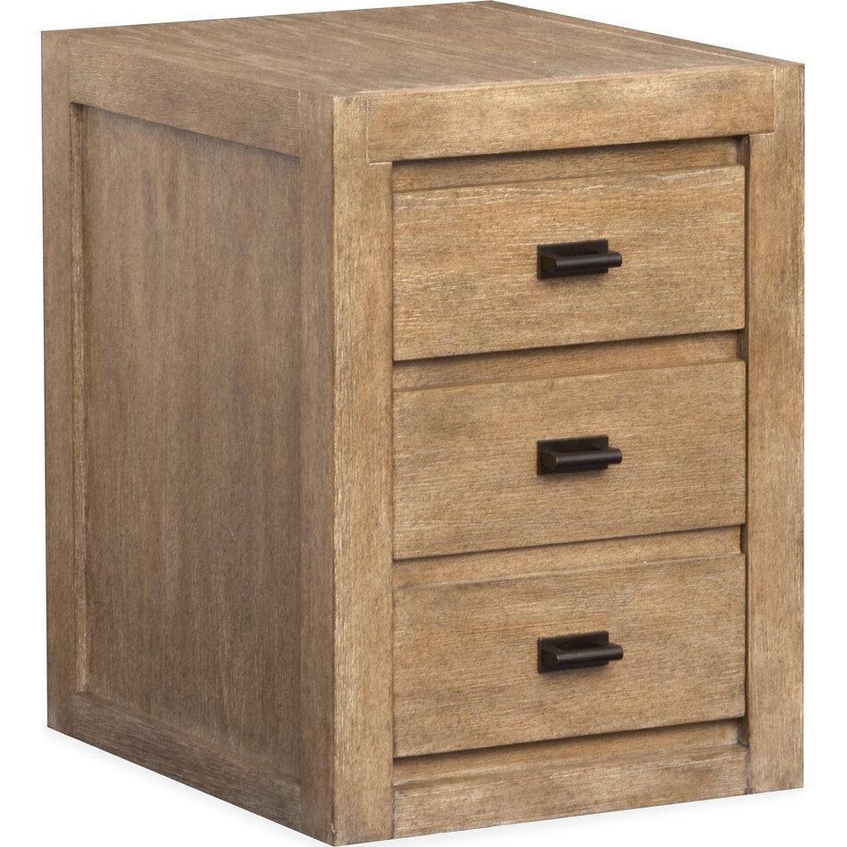 paloma creek sierra brown file cabinet   