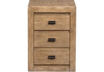 paloma creek sierra brown file cabinet   