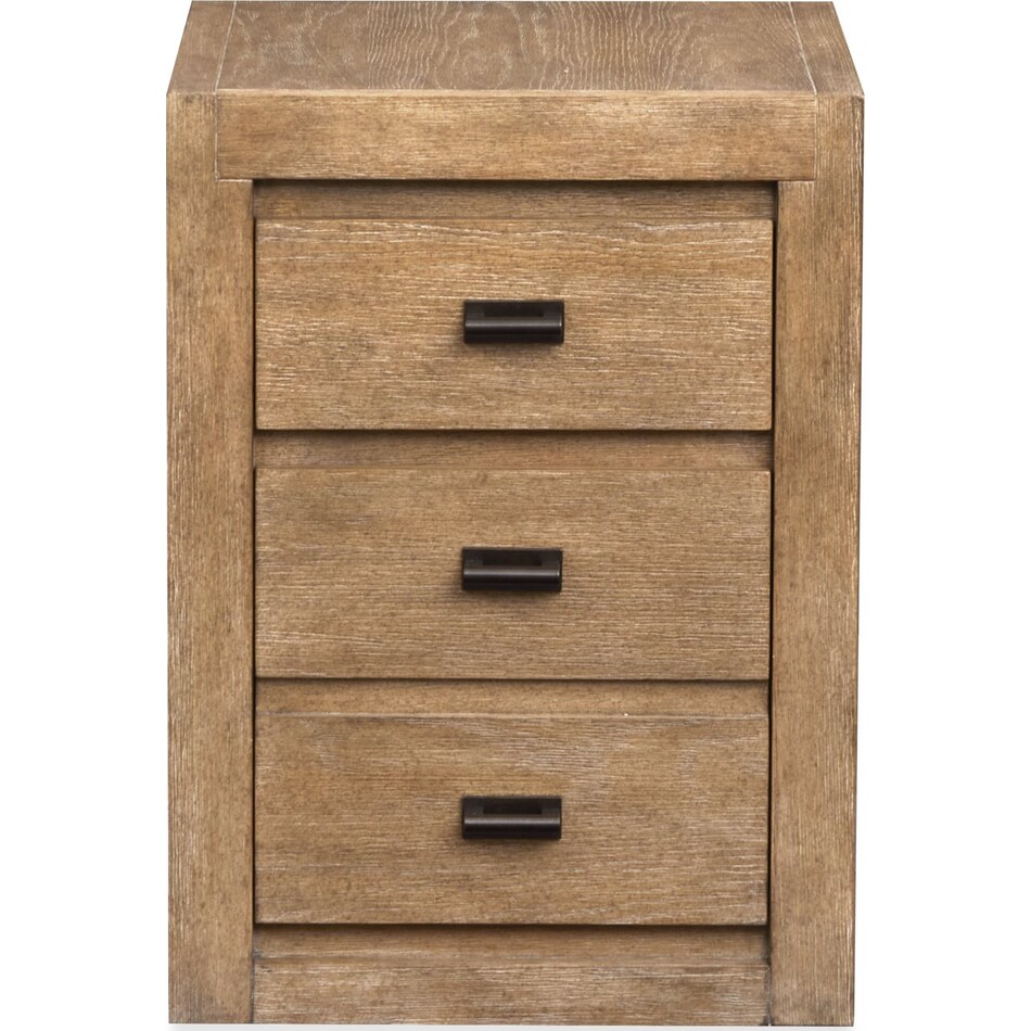 paloma creek sierra brown file cabinet   