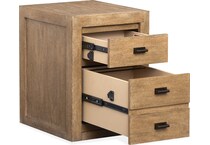 paloma creek sierra brown file cabinet   