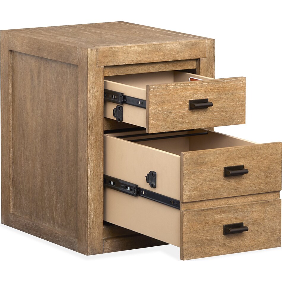 paloma creek sierra brown file cabinet   