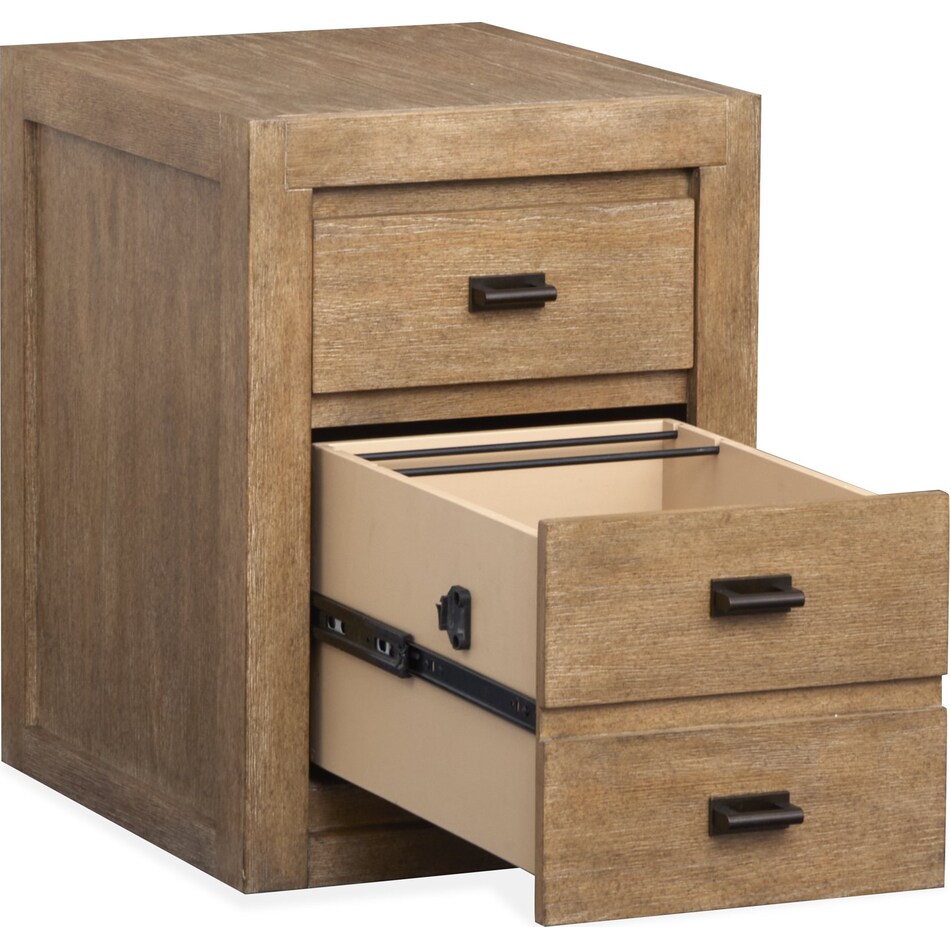 paloma creek sierra brown file cabinet   