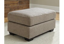 pantomine grey accent ottoman   