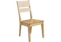 paramour tan side chair   