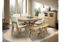 paramour tan side chair   