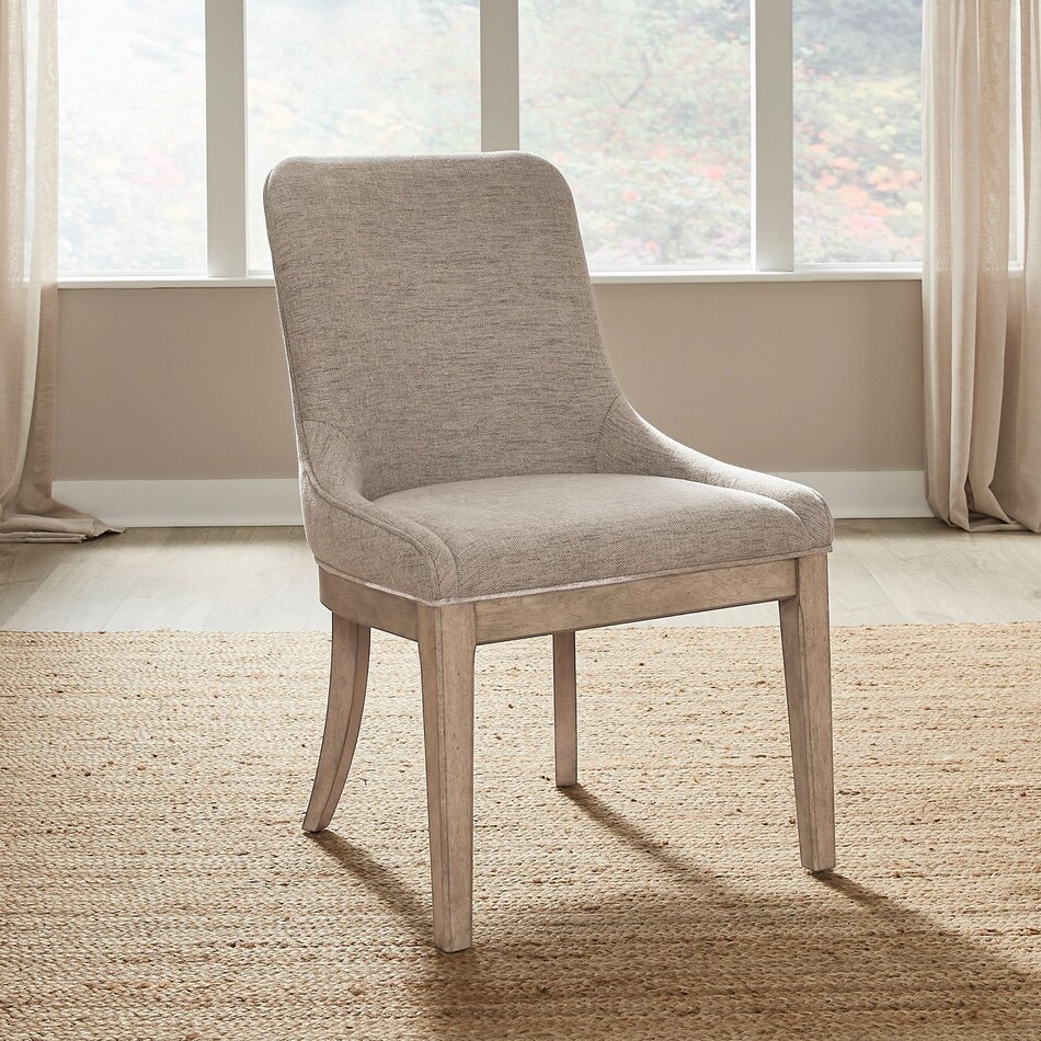 parker point barely buff desk chair   