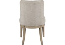 parker point barely buff desk chair   