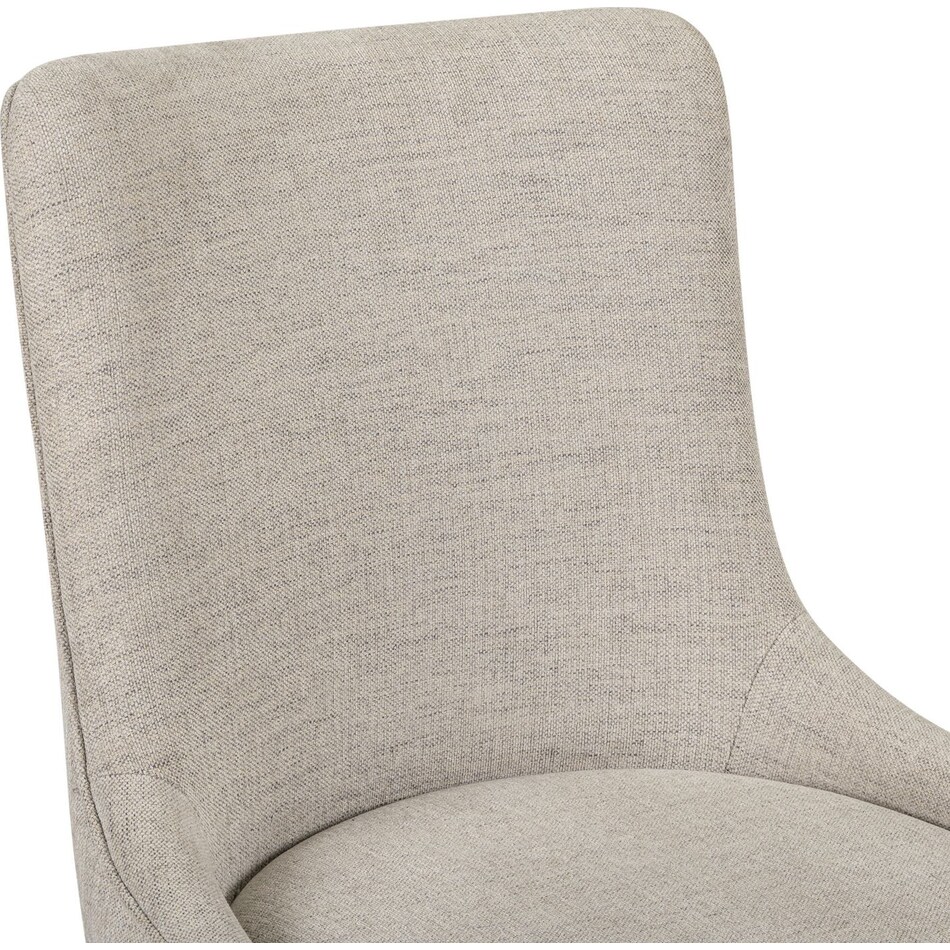 parker point barely buff desk chair   