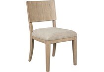 parker point barley buff side chair   