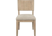parker point barley buff side chair   