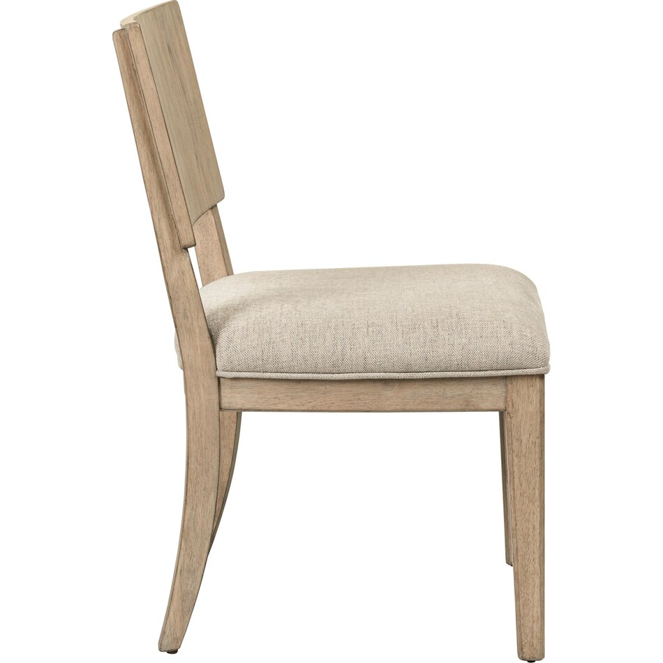 parker point barley buff side chair   