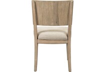 parker point barley buff side chair   