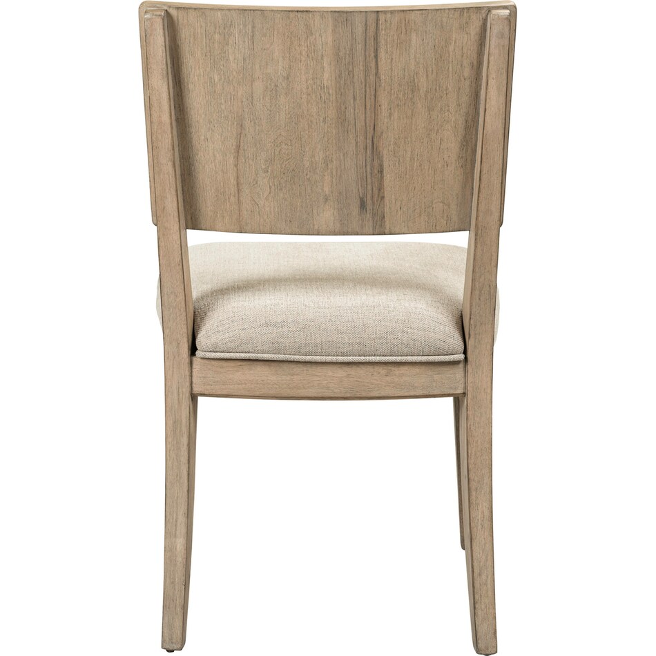 parker point barley buff side chair   