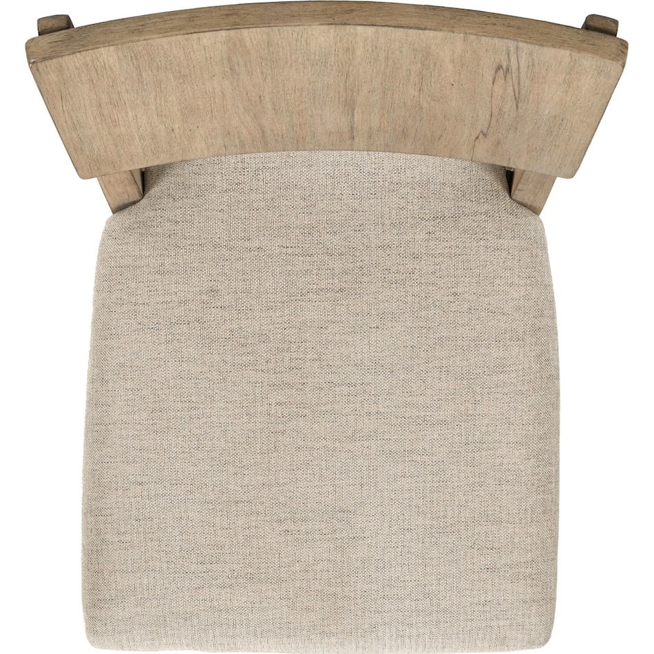 parker point barley buff side chair   