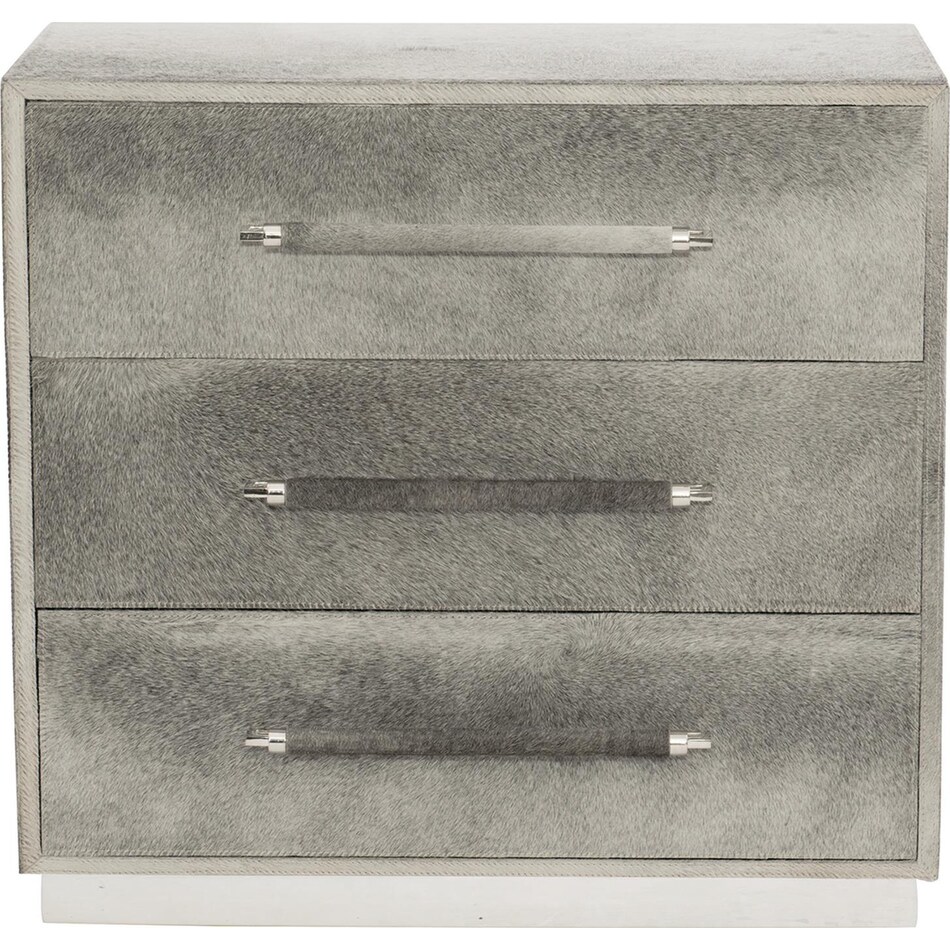 parkin gray accent chest   