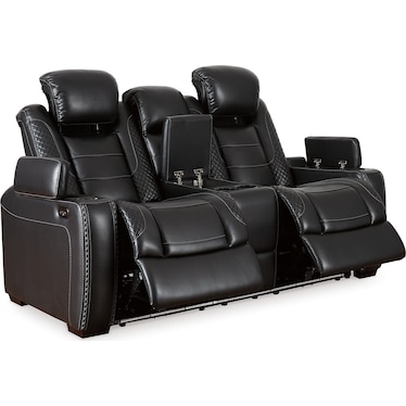 PARTY TIME POWER RECLINING LOVESEAT WITH CONSOLE