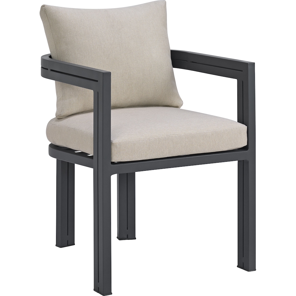 pavo dark grey side chair   