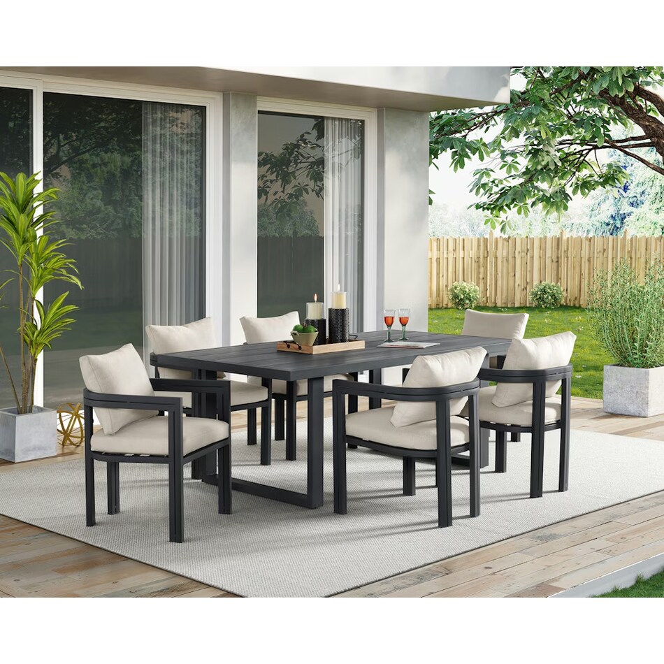 pavo dark grey side chair   