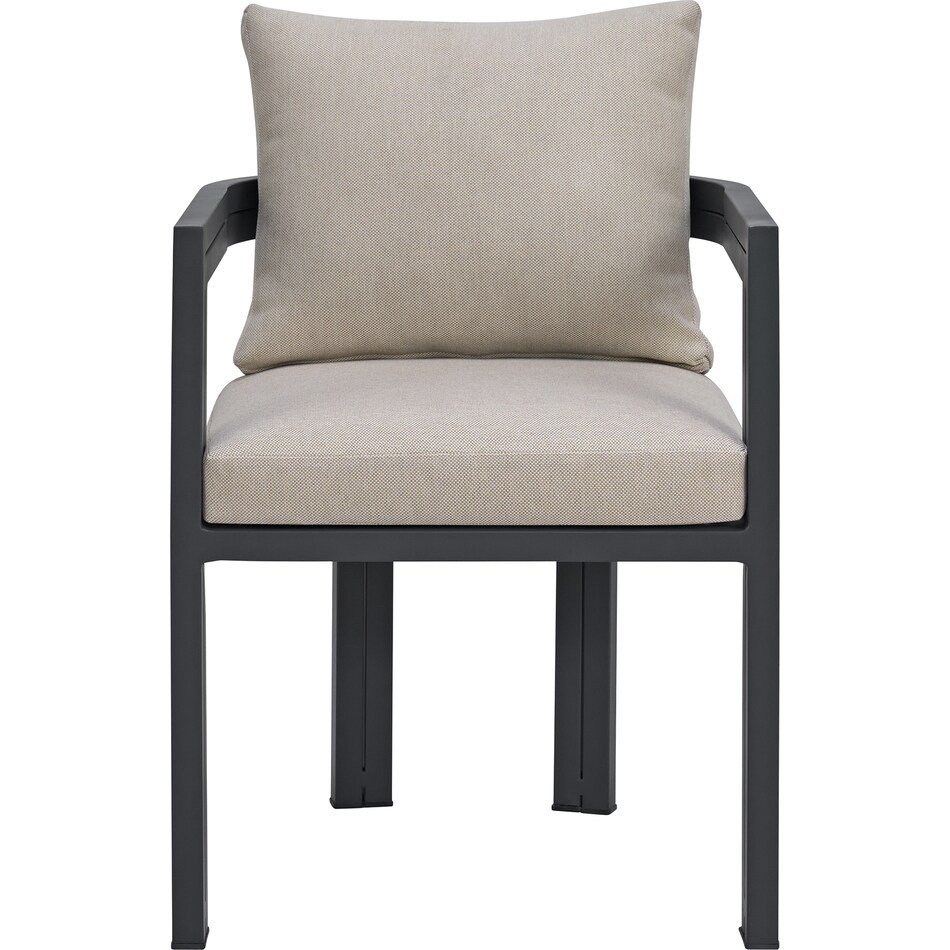 pavo dark grey side chair   