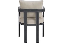 pavo dark grey side chair   