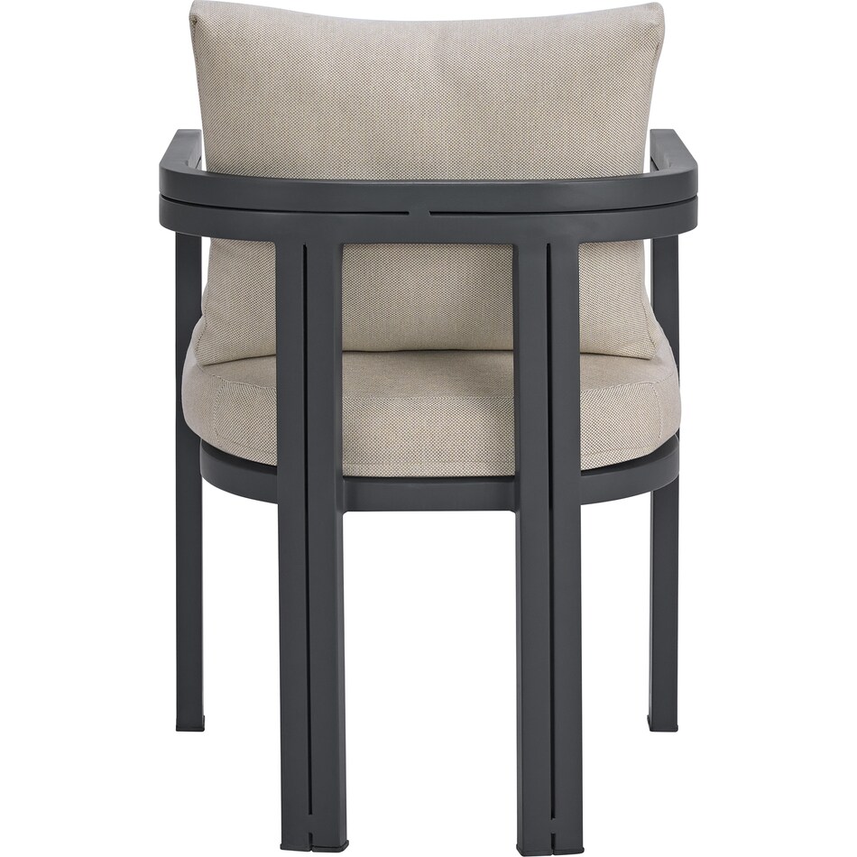 pavo dark grey side chair   