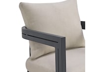 pavo dark grey side chair   