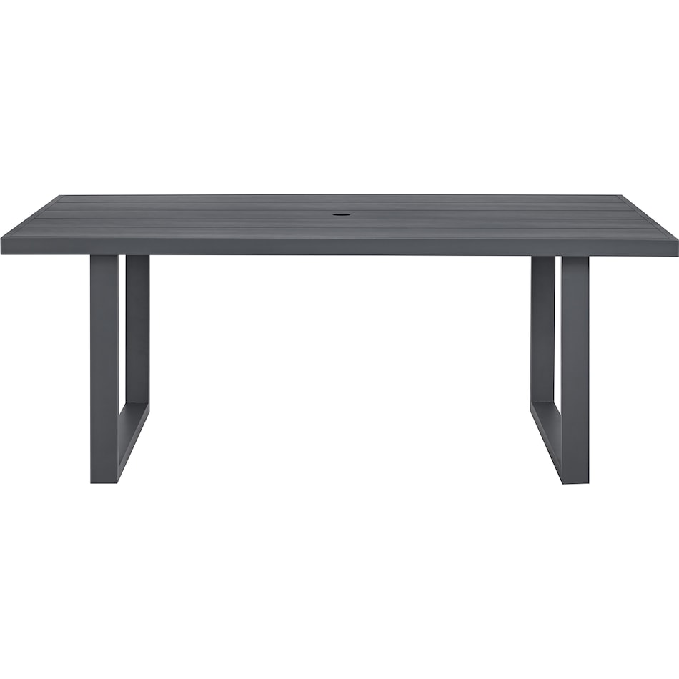 pavo dark grey table   