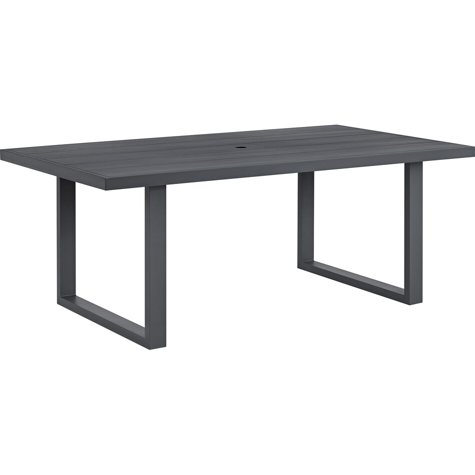 pavo dark grey table   