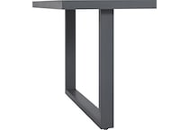 pavo dark grey table   