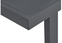 pavo dark grey table   