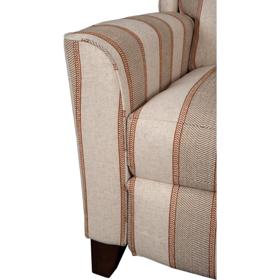 paxton charlton high leg recliner   