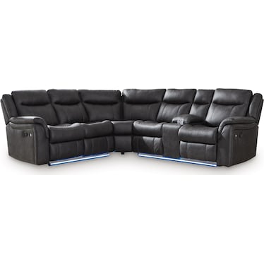 PERARRYGIN 2-PC RECLINING SECTIONAL