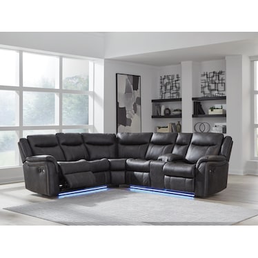 PERARRYGIN 2-PC RECLINING SECTIONAL