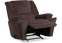 perfect match buffalo power swivel glider recliner   